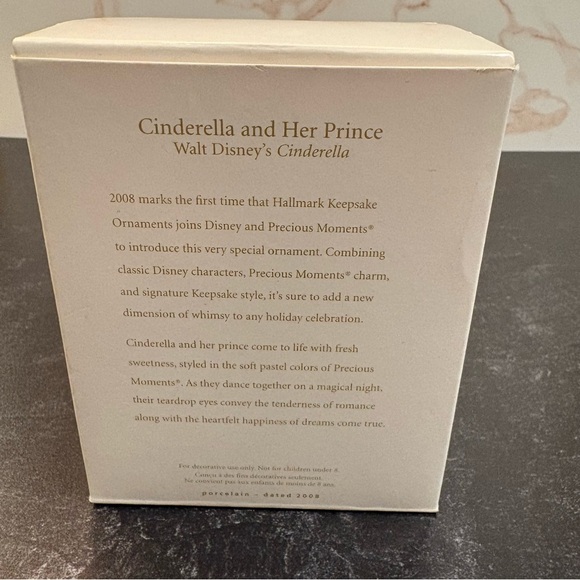 Precious Moments Cinderella and Prince Ornament - Picture 3 of 5